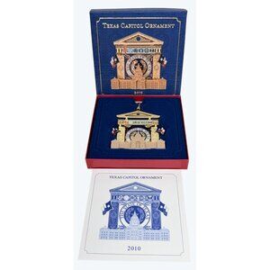 2010 Texas State Capitol Ornament with Box